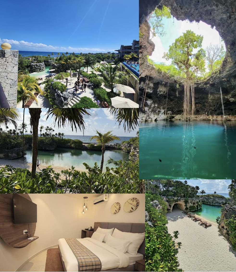 Hotel Xcaret México - cenote, playas y habitación